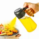 Alackar 2-in-1 Glass Oil Dispenser & Sprayer Bottle, 500ml, for Kitchen Cooking, Olive Oil, Vinegar & Sauces