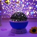 Star Master Galaxy Night Projector Lamp 360° Rotating Led Starry Light with Moon, Ocean Wave & Astronaut Effects Battery Operated for Bedroom Decor Gift for All Multicolor
