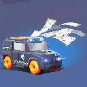 Alackar Cash Spray Car Toy with Light, Music, 360° Rotation & Bump & Go Action