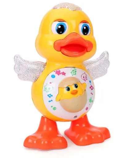 Dancing Duck Toy for Kids with Flashing Lights and Musical Sounds Dancing Action 